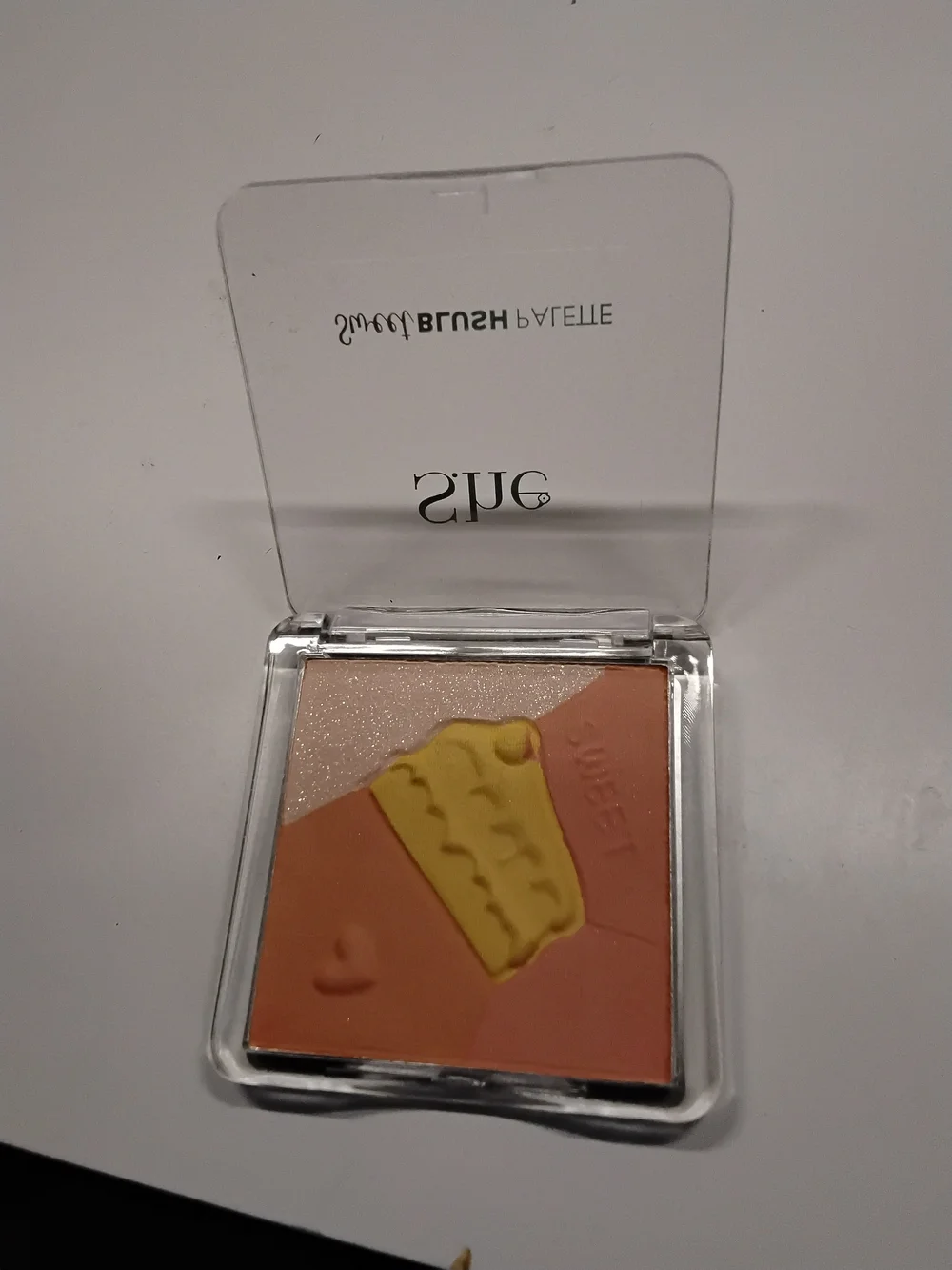She + Sky Peach & Yellow Cheek Duo Blush Palette